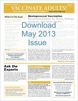 Vaccinate Adults May 2013