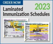 2023 Laminated Immunization Schedules