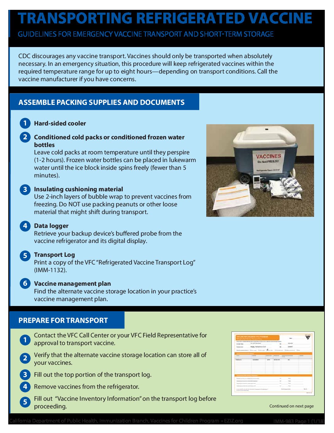 Vaccine cooler - All medical device manufacturers