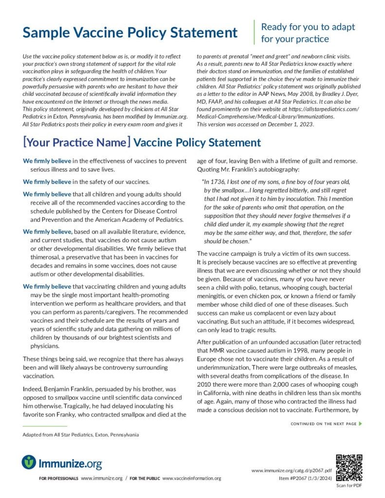 importance of vaccination essay brainly
