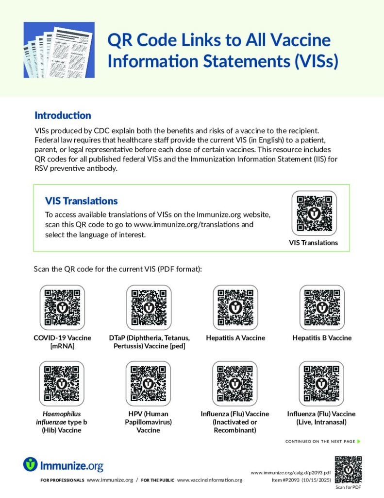 Clinical Resources: Administering Vaccines | Immunize.org