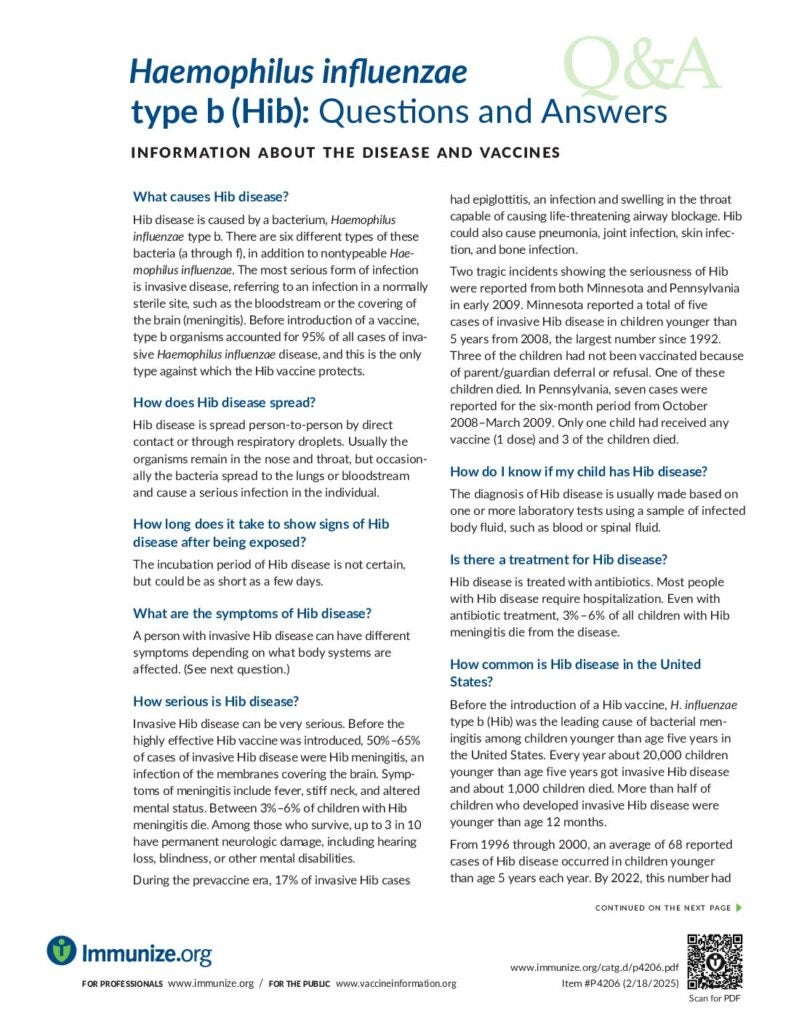 Hib Haemophilus Influenzae Type B Immunize hib-haemophilus-influenzae-type-b-immunize