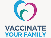 Vaccinate Your Family logo.