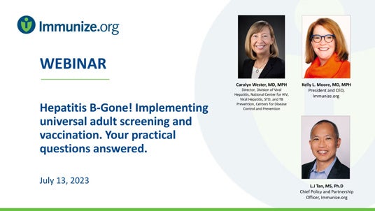 Hepatitis B Gone! Webinar